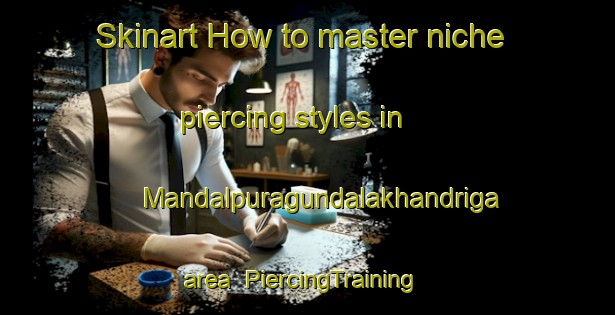 Skinart How to master niche piercing styles in Mandalpuragundalakhandriga area | #PiercingTraining #PiercingClasses #SkinartTraining-India