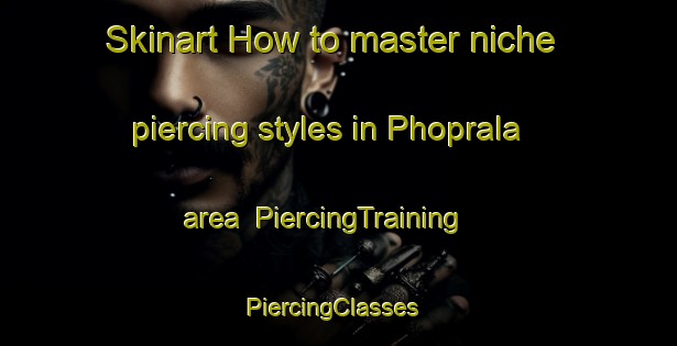 Skinart How to master niche piercing styles in Phoprala area | PiercingTraining | PiercingClasses | SkinartTraining-India