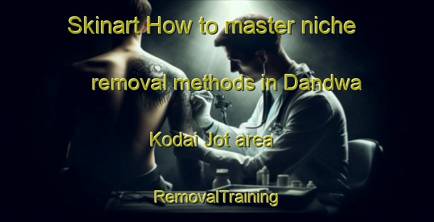 Skinart How to master niche removal methods in Dandwa Kodai Jot area | RemovalTraining | RemovalClasses | SkinartTraining-India