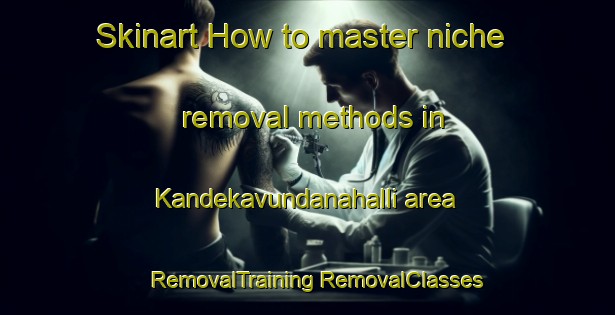 Skinart How to master niche removal methods in Kandekavundanahalli area | #RemovalTraining #RemovalClasses #SkinartTraining-India