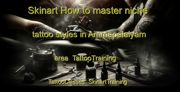 Skinart How to master niche tattoo styles in Ammapalaiyam area | TattooTraining | TattooClasses | SkinartTraining-India