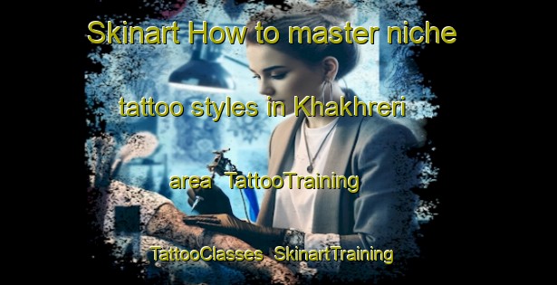 Skinart How to master niche tattoo styles in Khakhreri area | TattooTraining | TattooClasses | SkinartTraining-India