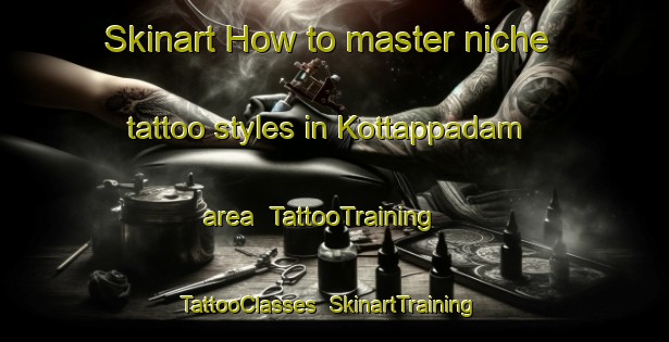 Skinart How to master niche tattoo styles in Kottappadam area | TattooTraining | TattooClasses | SkinartTraining-India