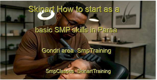 Skinart How to start as a basic SMP skills in Parsa Gondri area | SmpTraining | SmpClasses | SkinartTraining-India