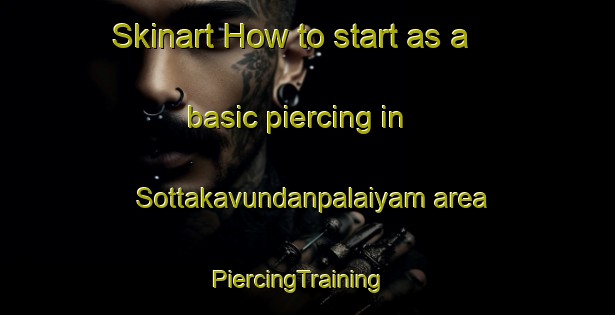 Skinart How to start as a basic piercing in Sottakavundanpalaiyam area | PiercingTraining | PiercingClasses | SkinartTraining-India