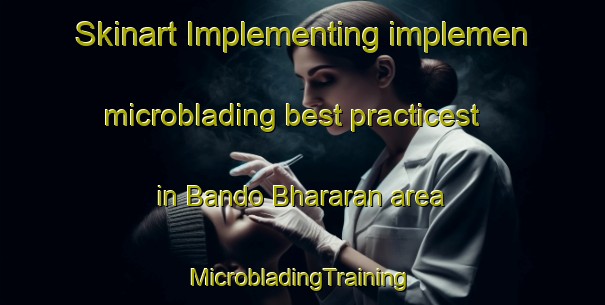 Skinart Implementing implemen microblading best practicest in Bando Bhararan area | #MicrobladingTraining #MicrobladingClasses #SkinartTraining-India