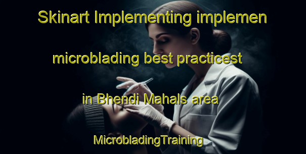 Skinart Implementing implemen microblading best practicest in Bhendi Mahals area | MicrobladingTraining | MicrobladingClasses | SkinartTraining-India