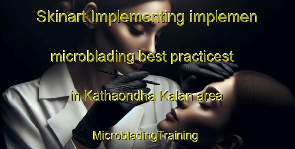 Skinart Implementing implemen microblading best practicest in Kathaondha Kalan area | #MicrobladingTraining #MicrobladingClasses #SkinartTraining-India