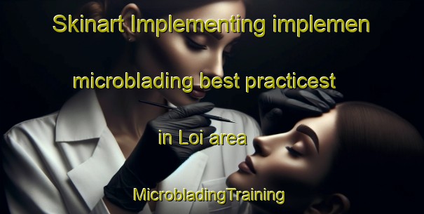 Skinart Implementing implemen microblading best practicest in Loi area | #MicrobladingTraining #MicrobladingClasses #SkinartTraining-India