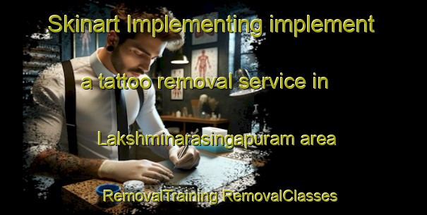 Skinart Implementing implement a tattoo removal service in Lakshminarasingapuram area | #RemovalTraining #RemovalClasses #SkinartTraining-India