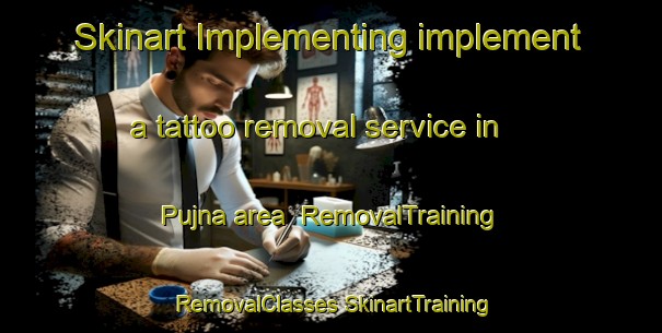 Skinart Implementing implement a tattoo removal service in Pujna area | #RemovalTraining #RemovalClasses #SkinartTraining-India