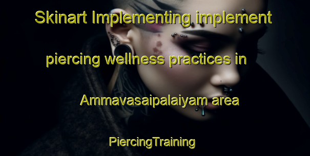 Skinart Implementing implement piercing wellness practices in Ammavasaipalaiyam area | #PiercingTraining #PiercingClasses #SkinartTraining-India