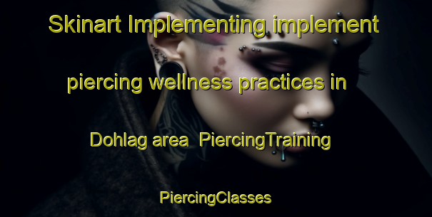 Skinart Implementing implement piercing wellness practices in Dohlag area | #PiercingTraining #PiercingClasses #SkinartTraining-India