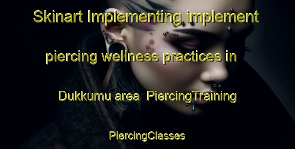 Skinart Implementing implement piercing wellness practices in Dukkumu area | #PiercingTraining #PiercingClasses #SkinartTraining-India