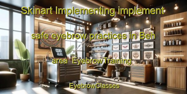 Skinart Implementing implement safe eyebrow practices in Beh area | EyebrowTraining | EyebrowClasses | SkinartTraining-India