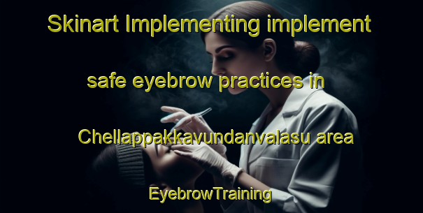 Skinart Implementing implement safe eyebrow practices in Chellappakkavundanvalasu area | EyebrowTraining | EyebrowClasses | SkinartTraining-India
