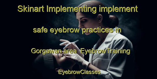 Skinart Implementing implement safe eyebrow practices in Gorgawan area | EyebrowTraining | EyebrowClasses | SkinartTraining-India