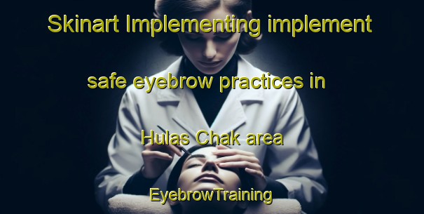Skinart Implementing implement safe eyebrow practices in Hulas Chak area | EyebrowTraining | EyebrowClasses | SkinartTraining-India