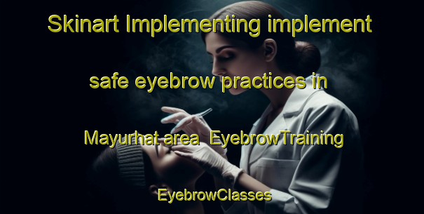 Skinart Implementing implement safe eyebrow practices in Mayurhat area | EyebrowTraining | EyebrowClasses | SkinartTraining-India