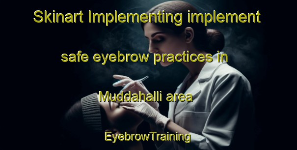 Skinart Implementing implement safe eyebrow practices in Muddahalli area | EyebrowTraining | EyebrowClasses | SkinartTraining-India