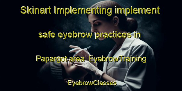 Skinart Implementing implement safe eyebrow practices in Papargot area | EyebrowTraining | EyebrowClasses | SkinartTraining-India