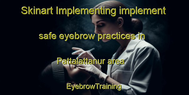 Skinart Implementing implement safe eyebrow practices in Pattalattanur area | EyebrowTraining | EyebrowClasses | SkinartTraining-India