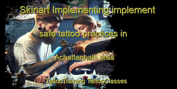 Skinart Implementing implement safe tattoo practices in Achattanhalli area | #TattooTraining #TattooClasses #SkinartTraining-India