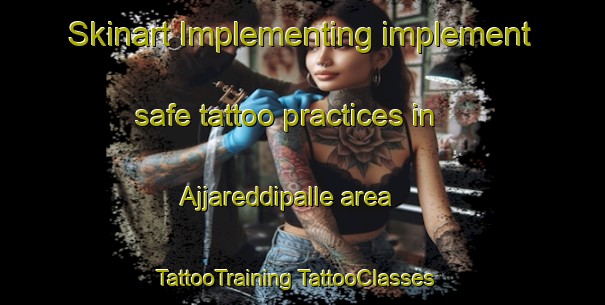 Skinart Implementing implement safe tattoo practices in Ajjareddipalle area | #TattooTraining #TattooClasses #SkinartTraining-India