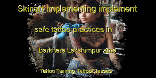 Skinart Implementing implement safe tattoo practices in Barkhera Lakshimpur area | #TattooTraining #TattooClasses #SkinartTraining-India