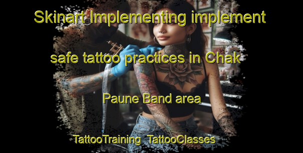 Skinart Implementing implement safe tattoo practices in Chak Paune Band area | TattooTraining | TattooClasses | SkinartTraining-India