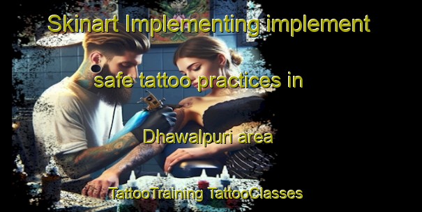 Skinart Implementing implement safe tattoo practices in Dhawalpuri area | #TattooTraining #TattooClasses #SkinartTraining-India