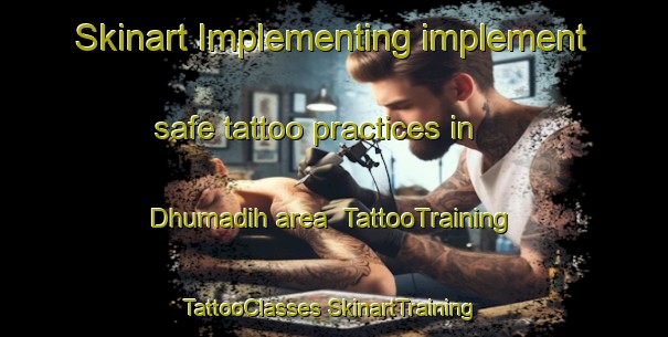 Skinart Implementing implement safe tattoo practices in Dhumadih area | #TattooTraining #TattooClasses #SkinartTraining-India