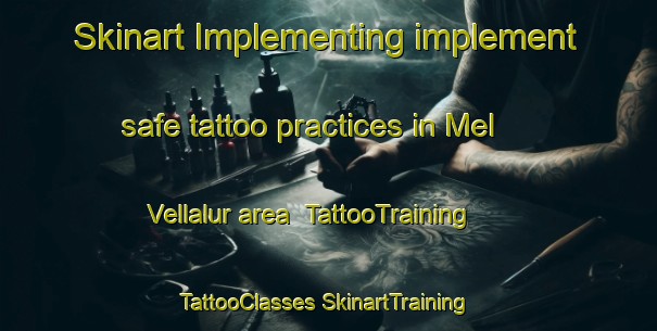 Skinart Implementing implement safe tattoo practices in Mel Vellalur area | #TattooTraining #TattooClasses #SkinartTraining-India