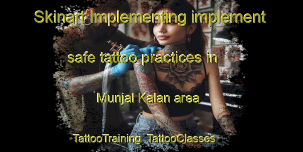 Skinart Implementing implement safe tattoo practices in Munjal Kalan area | TattooTraining | TattooClasses | SkinartTraining-India