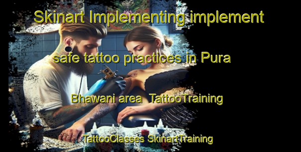 Skinart Implementing implement safe tattoo practices in Pura Bhawani area | #TattooTraining #TattooClasses #SkinartTraining-India