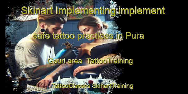 Skinart Implementing implement safe tattoo practices in Pura Gauri area | #TattooTraining #TattooClasses #SkinartTraining-India