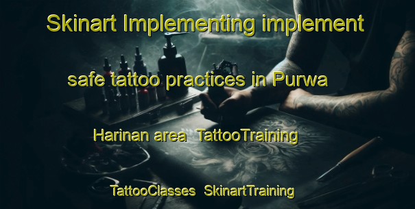 Skinart Implementing implement safe tattoo practices in Purwa Harinan area | TattooTraining | TattooClasses | SkinartTraining-India
