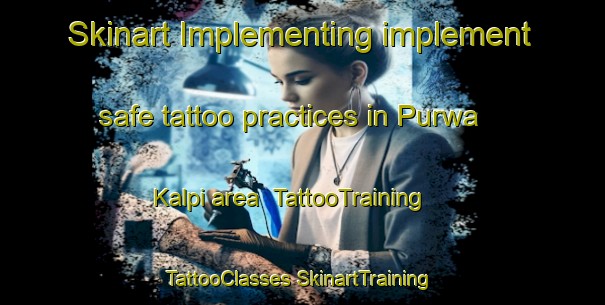 Skinart Implementing implement safe tattoo practices in Purwa Kalpi area | #TattooTraining #TattooClasses #SkinartTraining-India