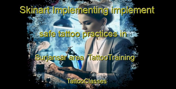 Skinart Implementing implement safe tattoo practices in Surjansar area | TattooTraining | TattooClasses | SkinartTraining-India