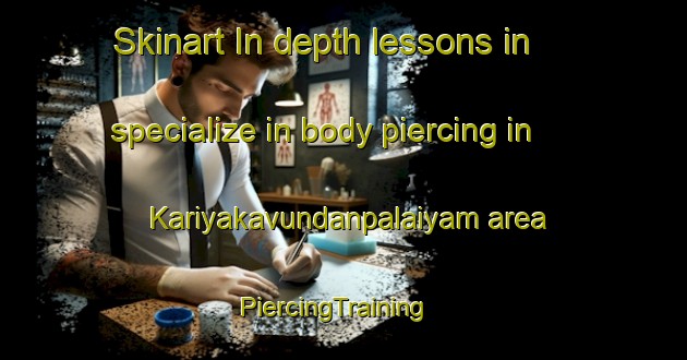 Skinart In-depth lessons in specialize in body piercing in Kariyakavundanpalaiyam area | PiercingTraining | PiercingClasses | SkinartTraining-India