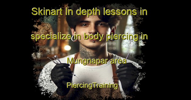 Skinart In-depth lessons in specialize in body piercing in Mungnapar area | PiercingTraining | PiercingClasses | SkinartTraining-India
