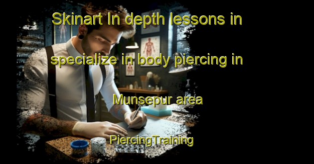 Skinart In-depth lessons in specialize in body piercing in Munsepur area | PiercingTraining | PiercingClasses | SkinartTraining-India