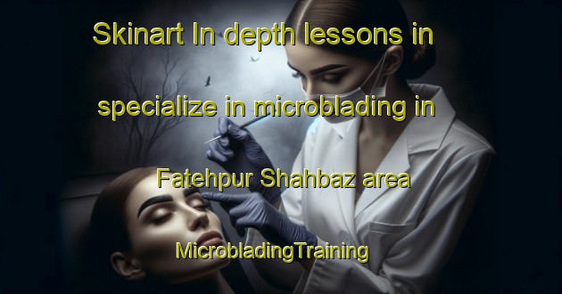 Skinart In-depth lessons in specialize in microblading in Fatehpur Shahbaz area | MicrobladingTraining | MicrobladingClasses | SkinartTraining-India