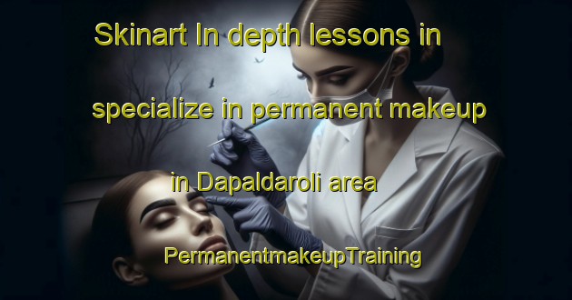 Skinart In-depth lessons in specialize in permanent makeup in Dapaldaroli area | PermanentmakeupTraining | PermanentmakeupClasses | SkinartTraining-India
