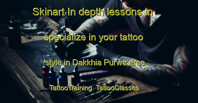 Skinart In-depth lessons in specialize in your tattoo style in Dakkhia Purwa area | TattooTraining | TattooClasses | SkinartTraining-India