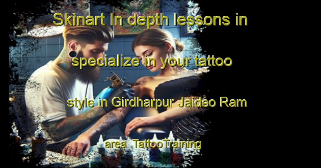 Skinart In-depth lessons in specialize in your tattoo style in Girdharpur Jaideo Ram area | TattooTraining | TattooClasses | SkinartTraining-India