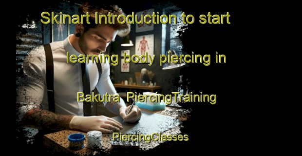 Skinart Introduction to start learning body piercing in Bakutra | #PiercingTraining #PiercingClasses #SkinartTraining-India