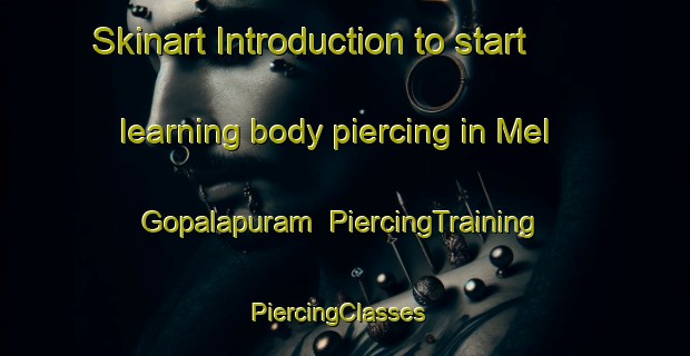 Skinart Introduction to start learning body piercing in Mel Gopalapuram | PiercingTraining | PiercingClasses | SkinartTraining-India