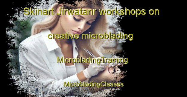 Skinart Jirwatanr workshops on creative microblading | #MicrobladingTraining #MicrobladingClasses #SkinartTraining-India