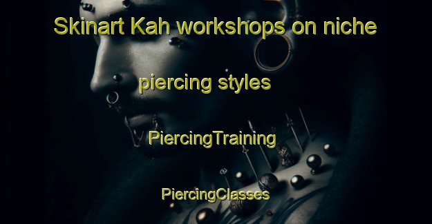 Skinart Kah workshops on niche piercing styles | #PiercingTraining #PiercingClasses #SkinartTraining-India